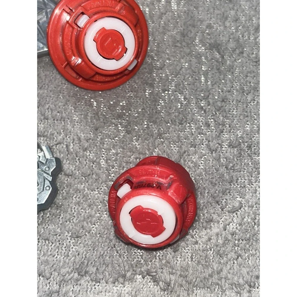 Beyblade Burst Lot Tomy Hasbro 3 Beys Hyperion Queztiko Balkesh w/ Launcher